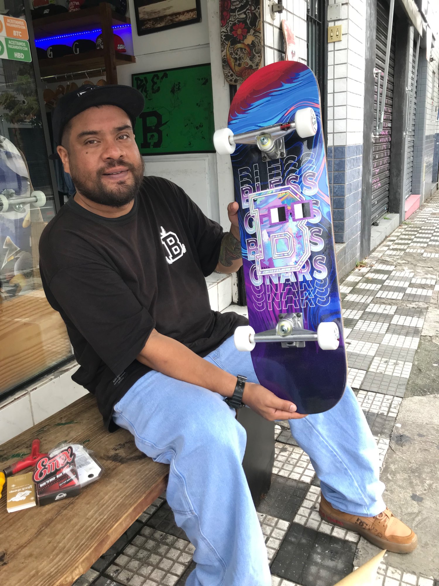 Comunidade com produtos Bless