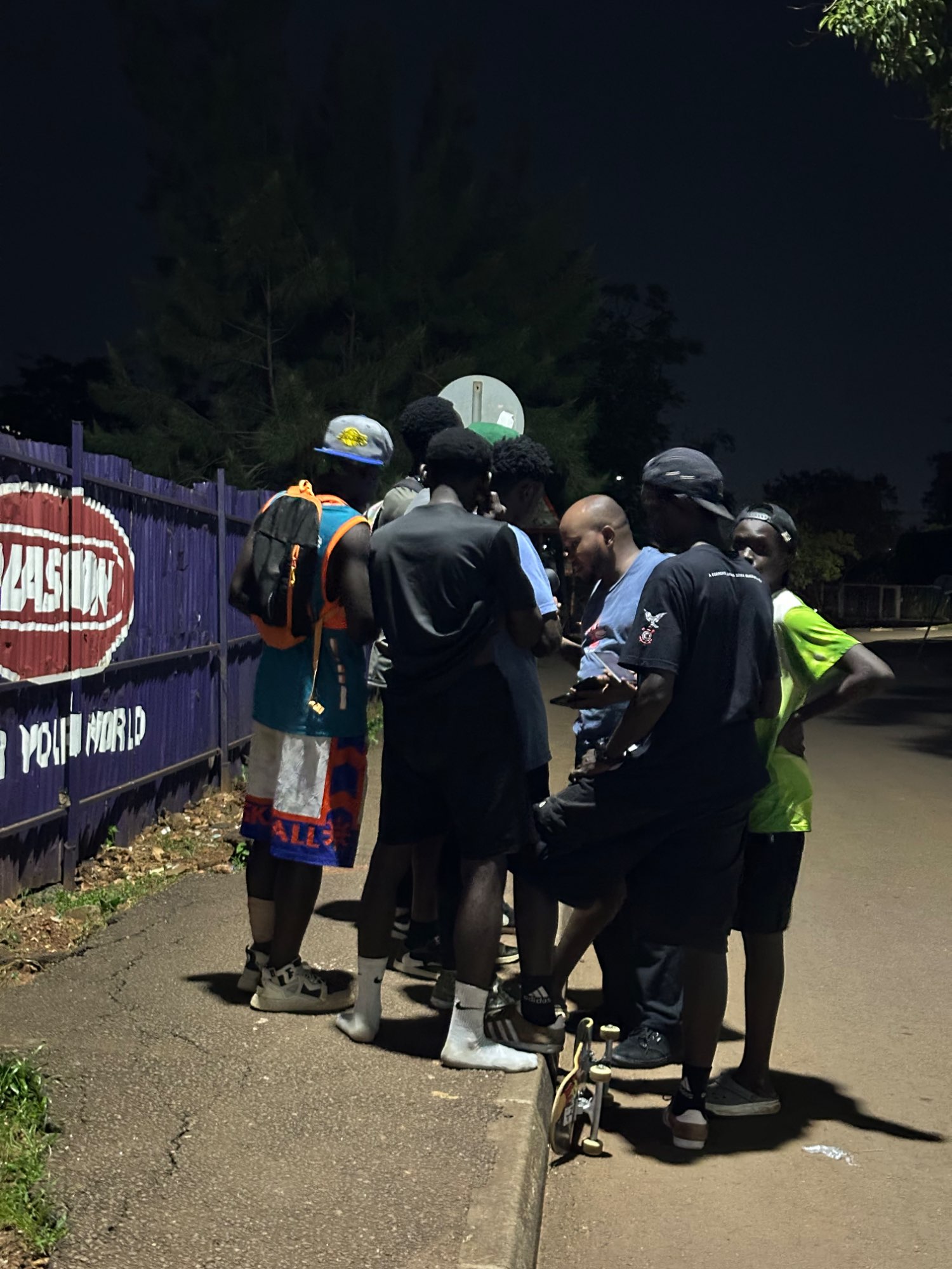 Teaching MetaMask wallet creation on Kampala streets