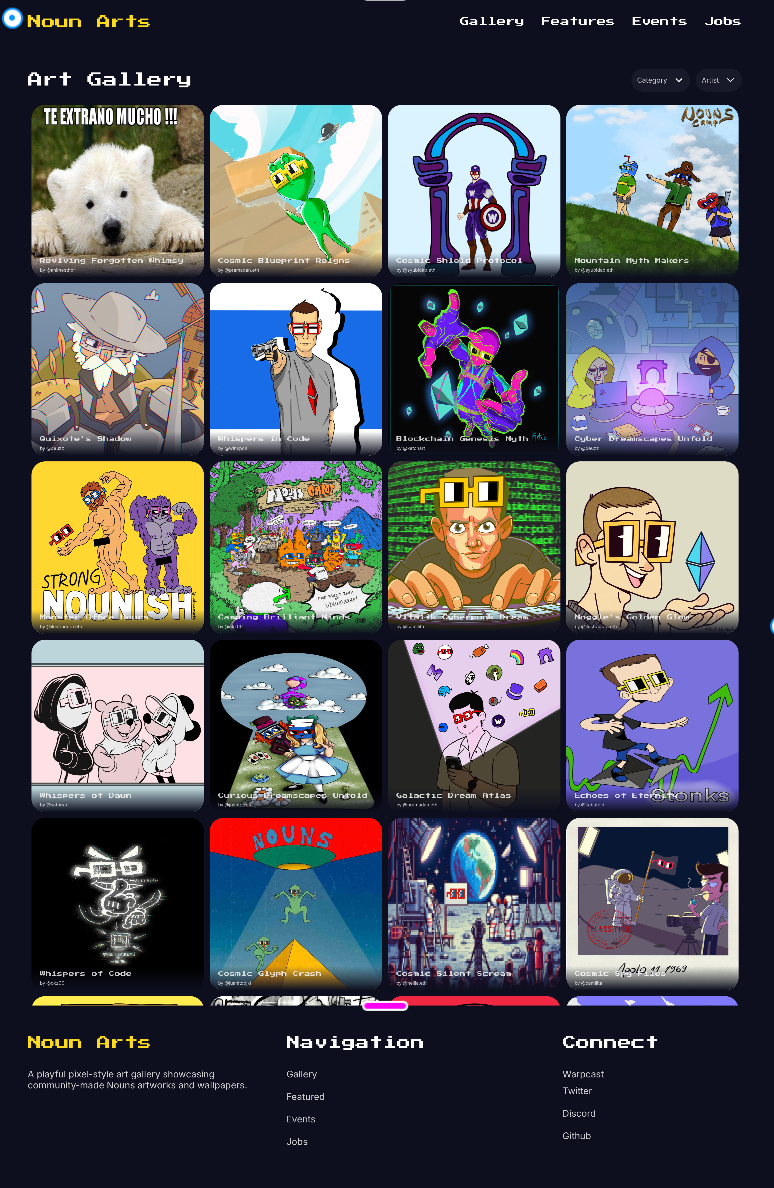 Noun Arts Platform